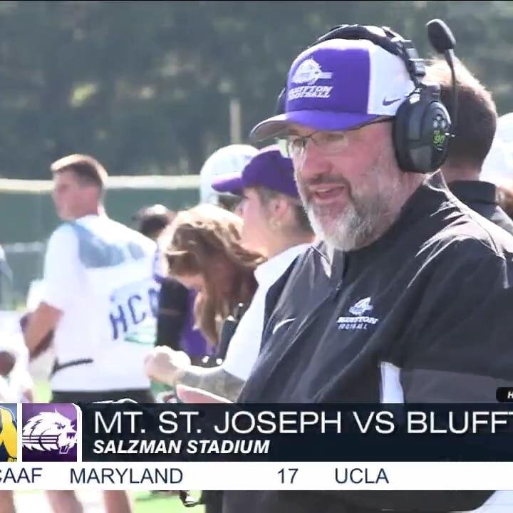 Bluffton football drops first conference game to Mount St. Joseph